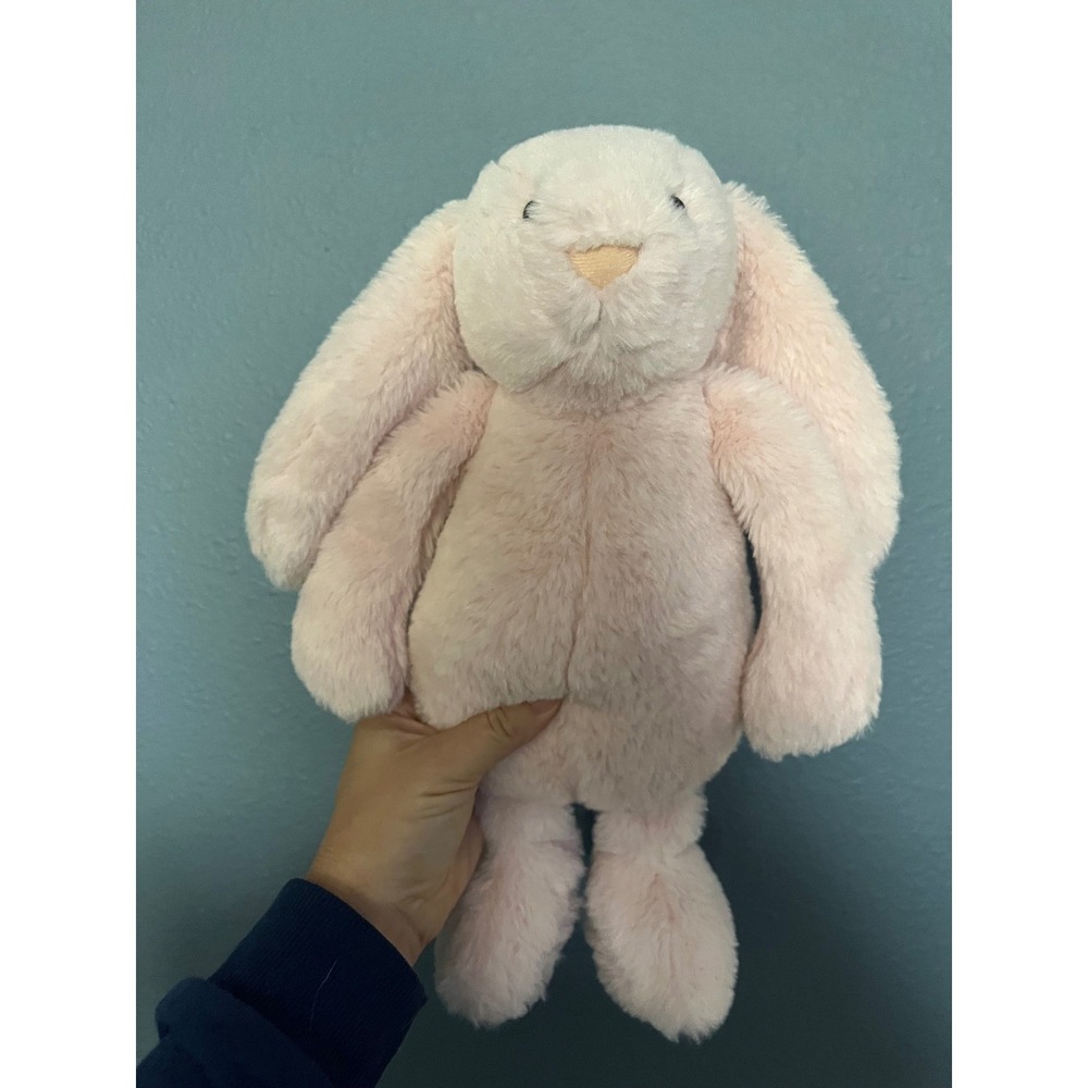 Pink Easter Bunny Plush Toy Pink Soft Stuffed Animal Baby Toy